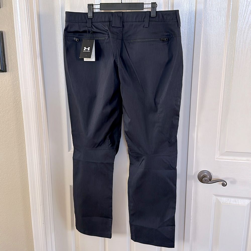 Under Armour Storm Navy Men's Loose Storm Tactical Pants NEW!